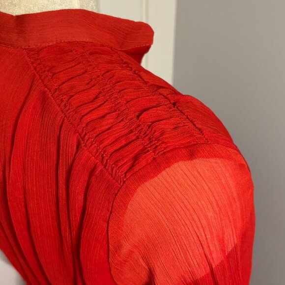 Zara Red Maxi Dress - Picture 5 of 10